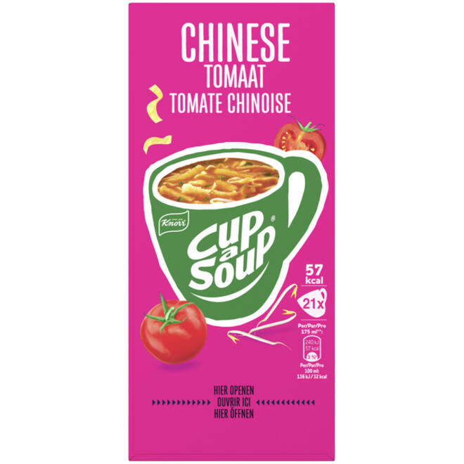 Cup-a-Soup Knorr Chinese tomaten 21x175 ml soep