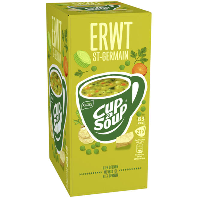 Cup-a-Soup Knorr erwtensoep 21x175ml