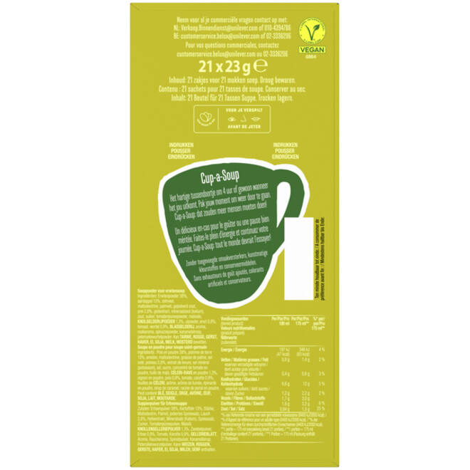 Cup-a-Soup Knorr erwtensoep 21x175ml