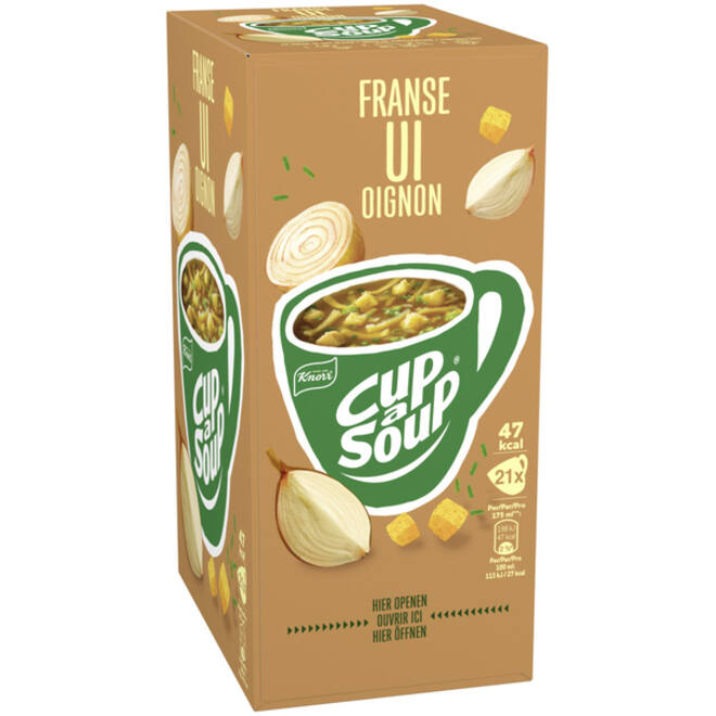 Cup-a-Soup Knorr Franse ui 21x175ml