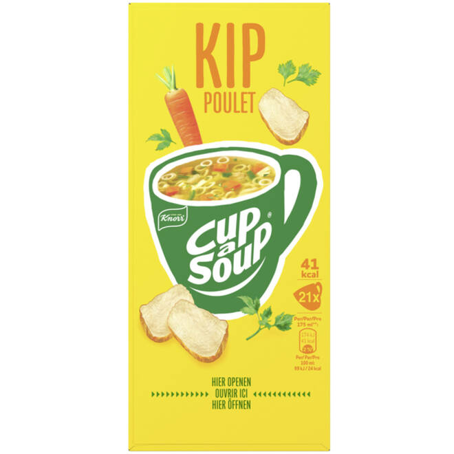 Cup-a-Soup Knorr kip 21x175ml