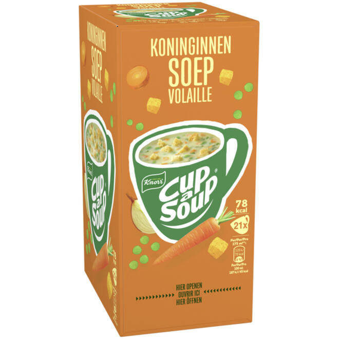 Cup-a-Soup Knorr koninginnensoep 21x175ml