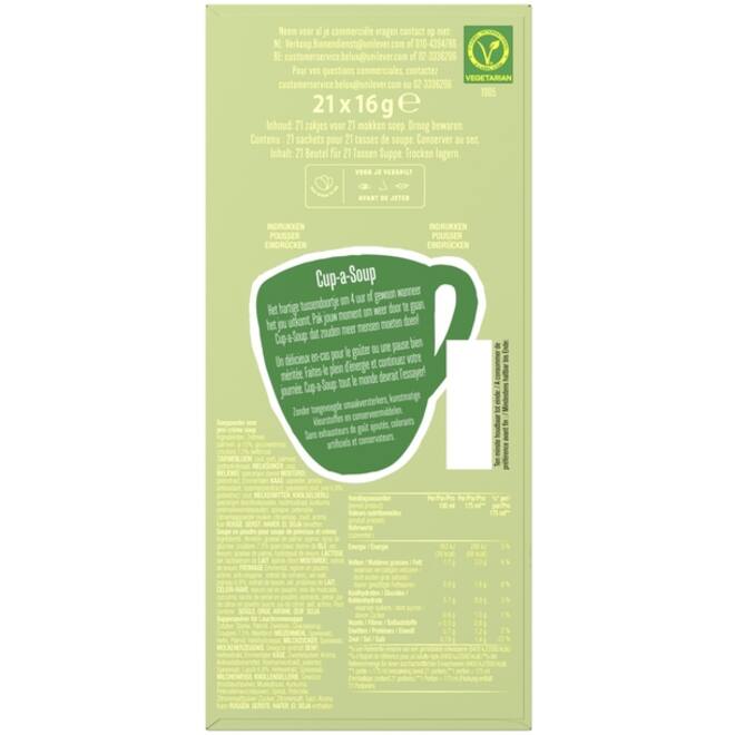 Cup-a-Soup Knorr prei-crème 21x175ml