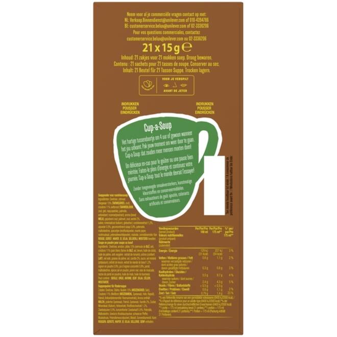 Cup-a-Soup Knorr rundvlees 21x175ml