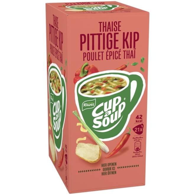 Cup-a-Soup Knorr Thaise pittige kip 21x175ml