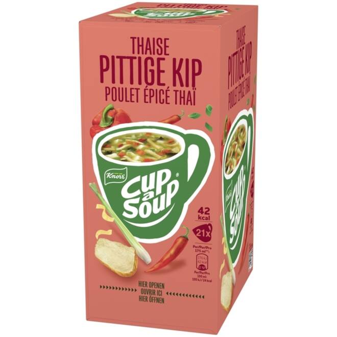 Cup-a-Soup Knorr Thaise pittige kip 21x175ml