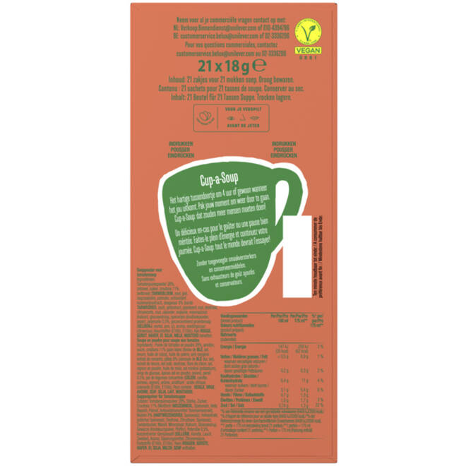 Cup-a-Soup Knorr tomaat 21x175ml