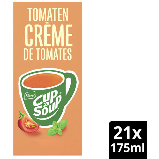 Knorr Cup-a-Soup Tomaten Crème.