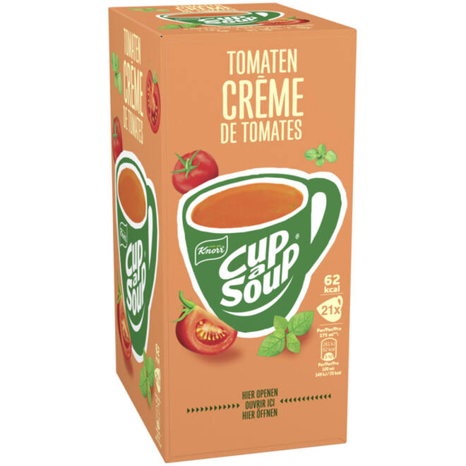 Knorr Cup-a-Soup Tomaten Crème.