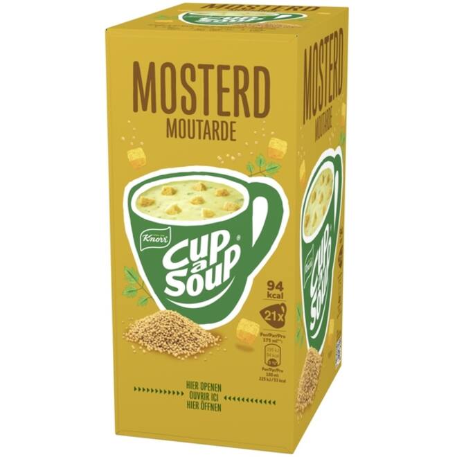 Cup-a-Soup Knorr mosterd 21x175ml