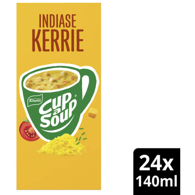 Cup-a-Soup Knorr Indiase kerrie 24x140ml