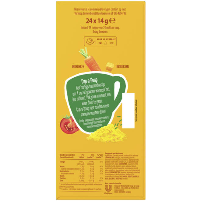 Cup-a-Soup Knorr Indiase kerrie 24x140ml