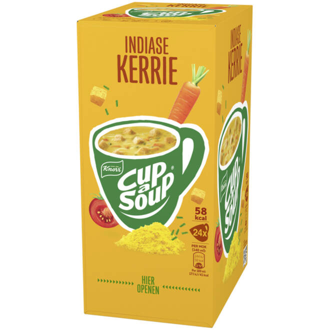Cup-a-Soup Knorr Indiase kerrie 24x140ml