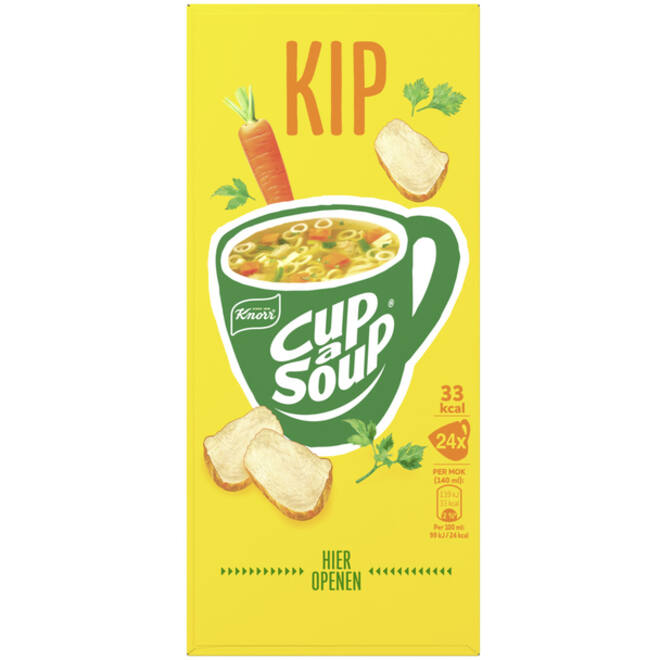 Cup-a-Soup Knorr kip 24x140ml