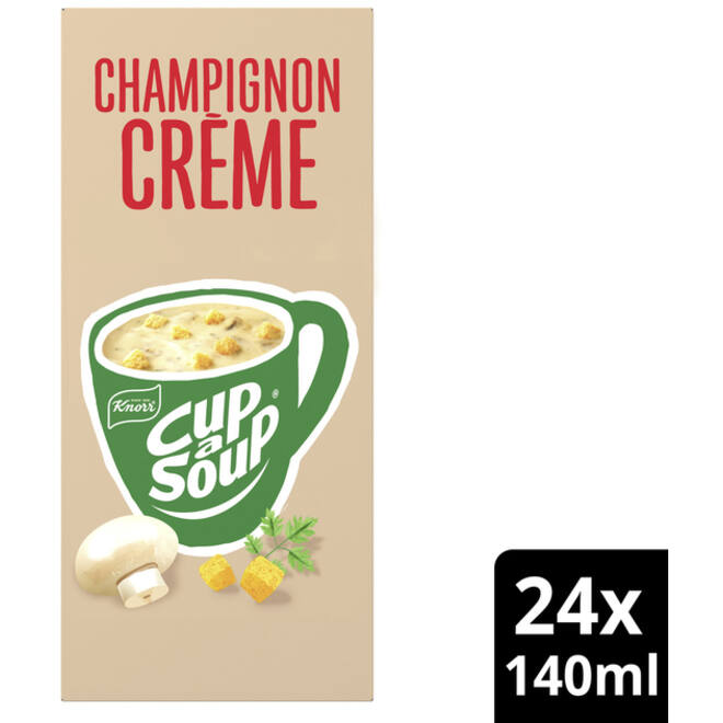 Cup-a-Soup Knorr champignon crème 24x140ml
