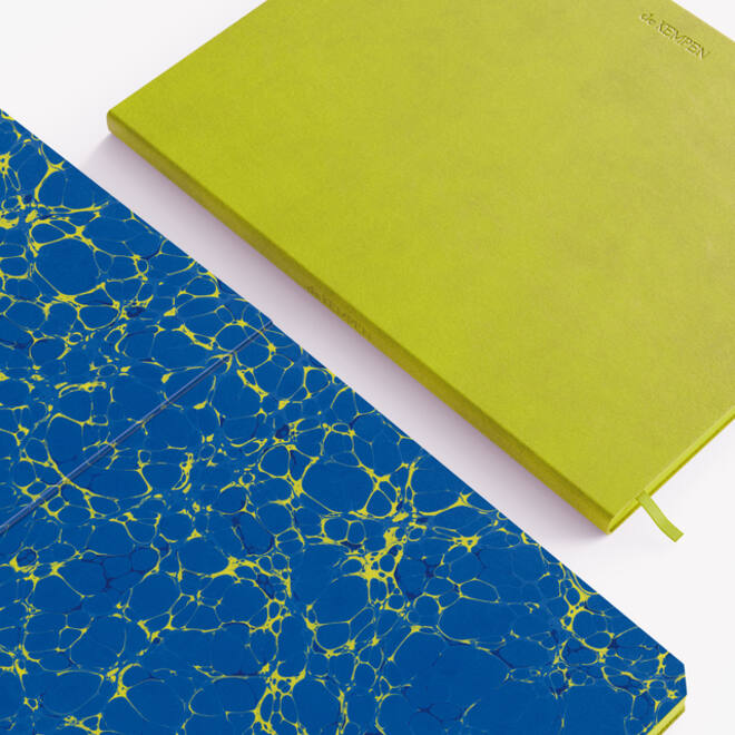 Notitieboek de KEMPEN Balance 110x160mm lijn 160 pagina's 90gr lgroen