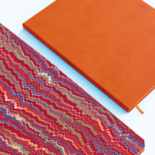 Notitieboek de KEMPEN Sunset 171x220mm blanco 192 pagina's 90gr or