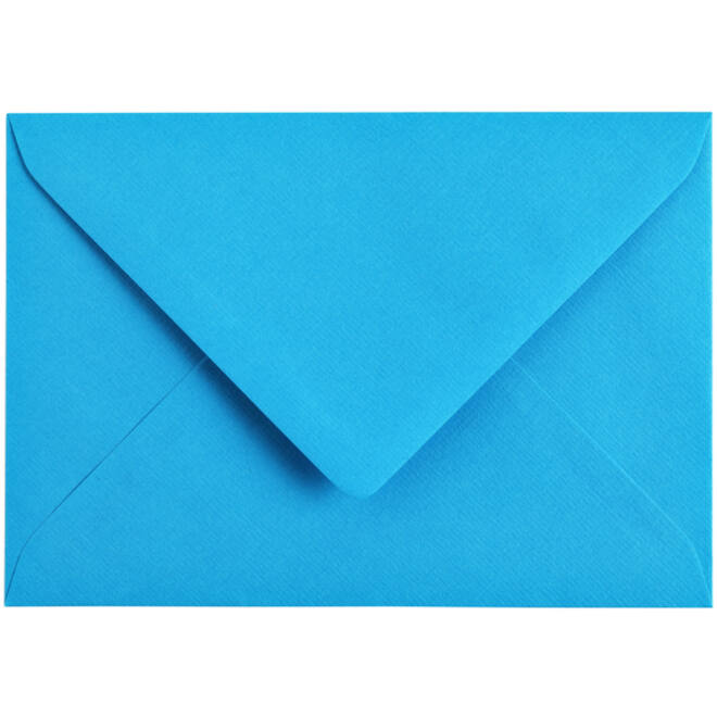 Envelop Papicolor C6 114x162mm hemelsblauw pak à 6 stuks