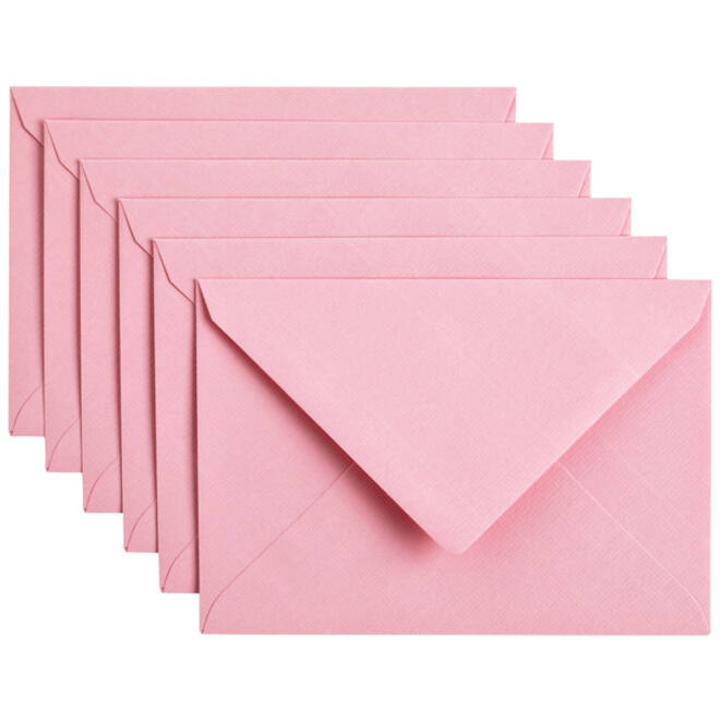 Envelop Papicolor C6 114x162mm babyroze