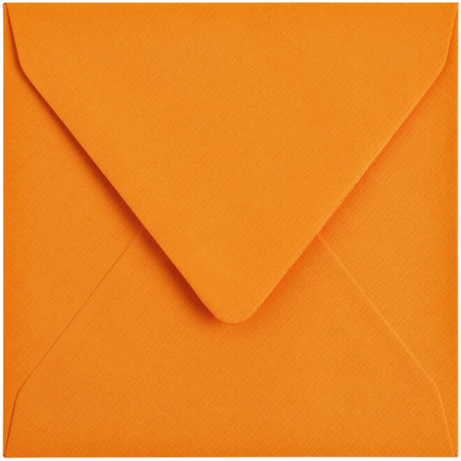 Envelop Papicolor 140x140mm oranje