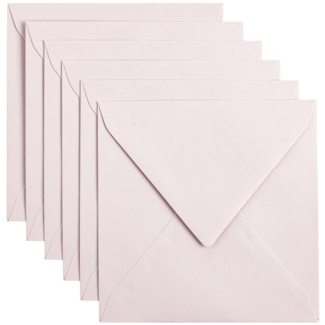 Envelop Papicolor 140x140mm lichtroze