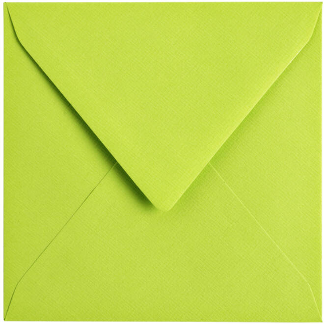Envelop Papicolor 140x140mm appelgroen