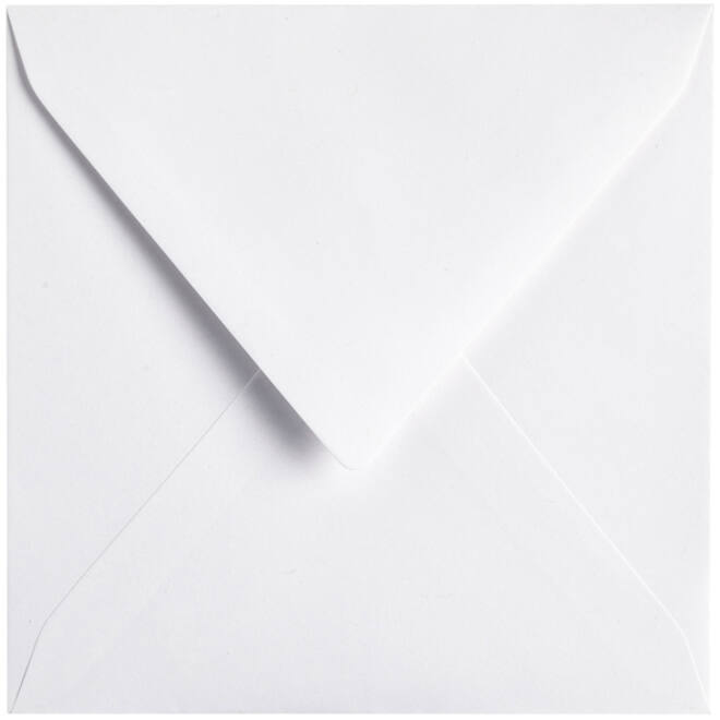 Envelop Papicolor 140x140mm kraft wit