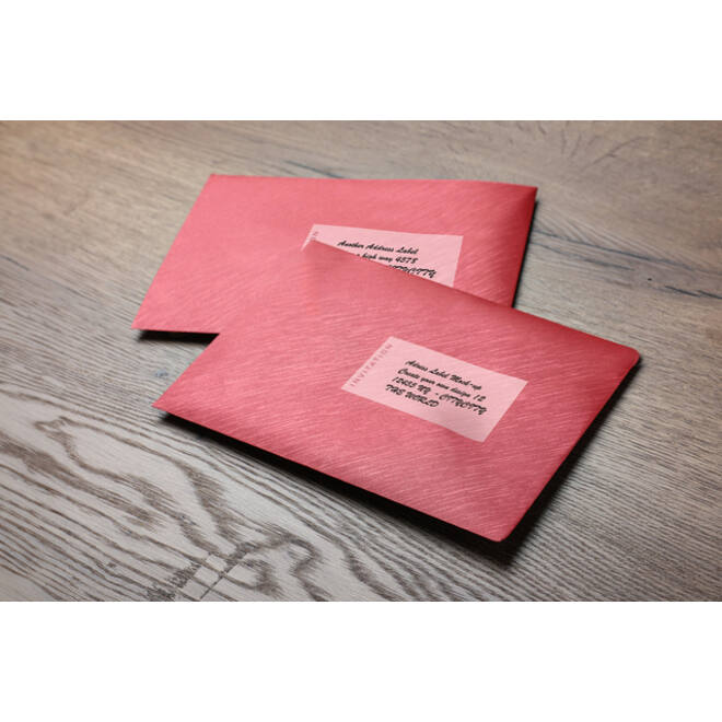 Etiket Rillprint 105x42.4mm mat transparant 350 stuks