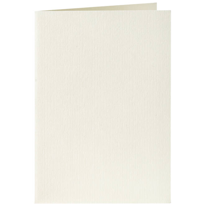 Correspondentiekaart Papicolor dubbel 105x148mm anjerwit pak à 6 stuks