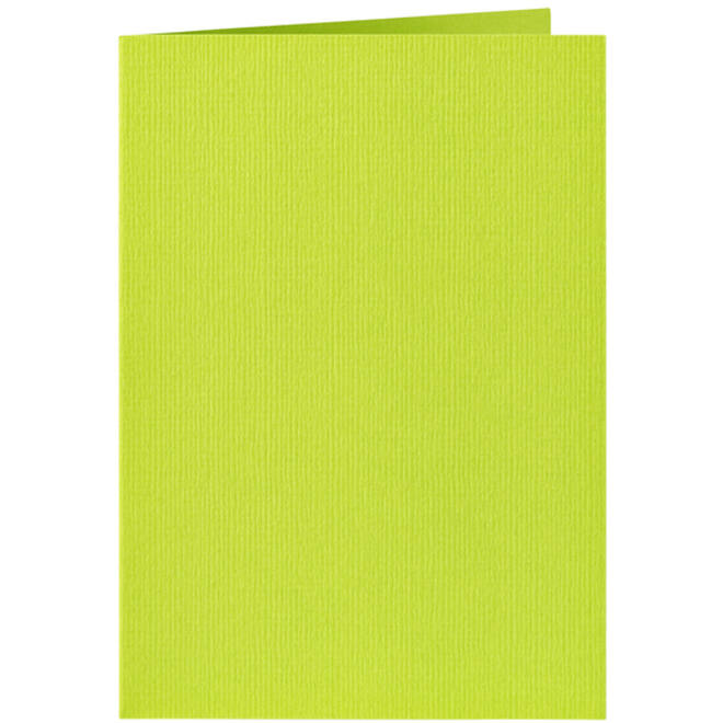 Correspondentiekaart Papicolor dubbel 105x148mm appelgroen pak à 6 stuks