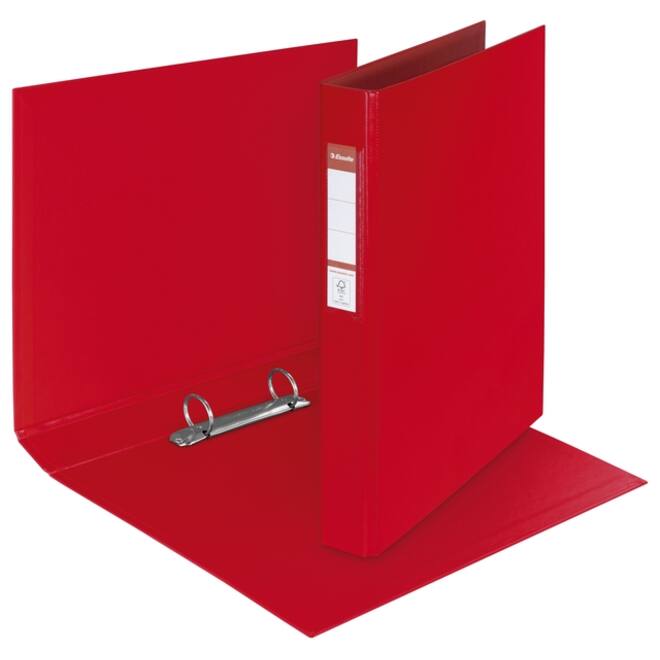 Ringband Esselte VIVIDA A4 42mm 30% gerecycled PP folie rood