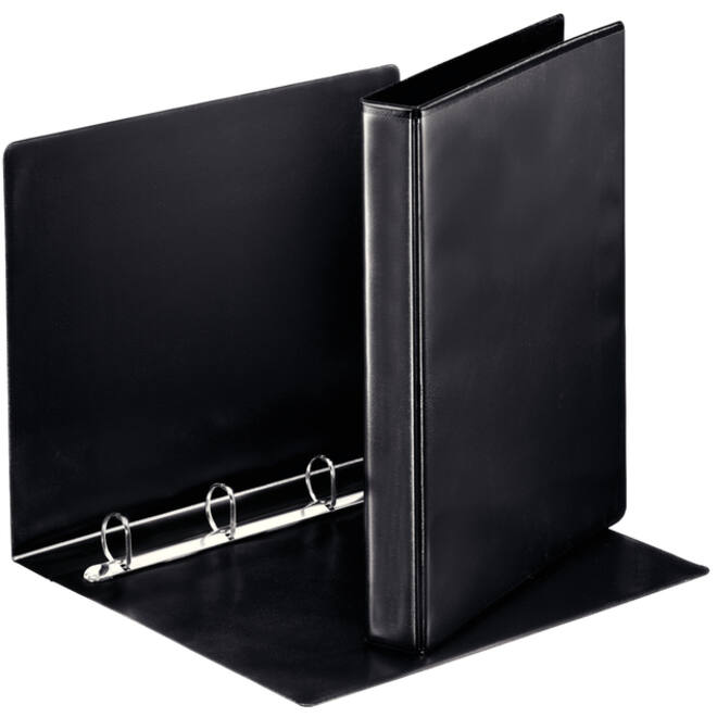 Presentatieringband Esselte Essentials panorama A4 4-rings D-mechaniek 44mm zwart