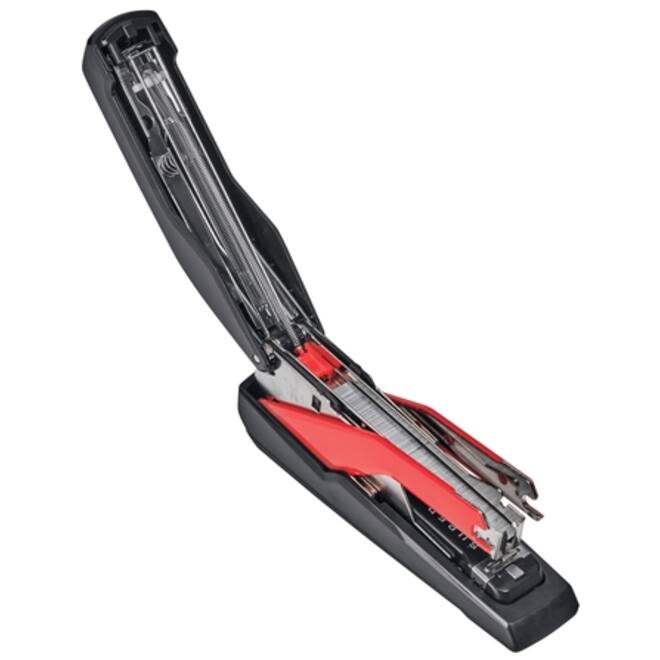 Bureaunietmachine Rapid Supreme fullstrip S1O60 60 vel zwart/rood
