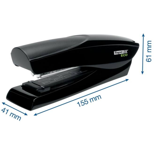 Nietmachine Rapid Fashion Eco full-strip 25 vel zwart