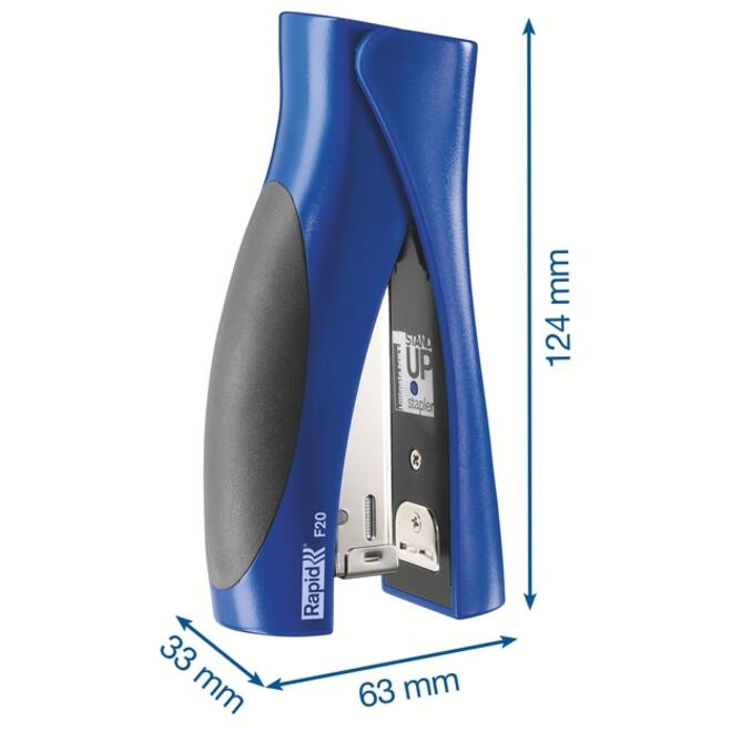 Nietmachine Rapid Fashion Ultimate standup F20 20 vel blauw