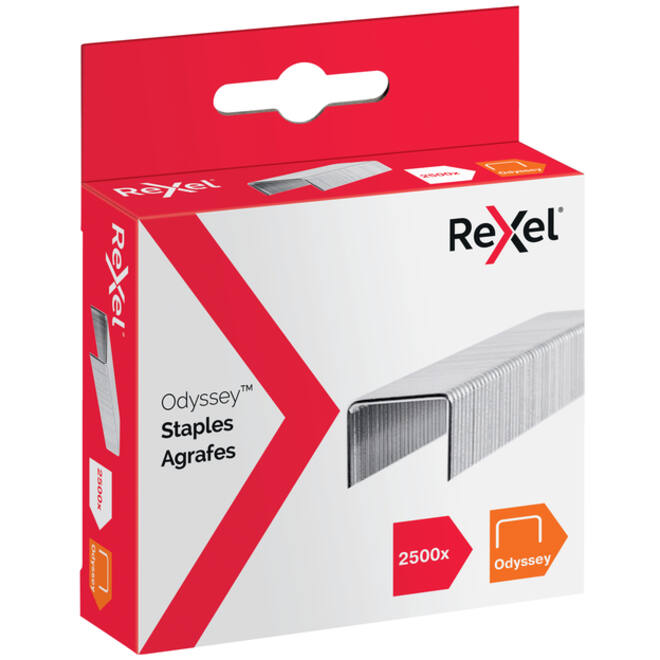 Nieten Rexel Odyssey verzinkt 2500 stuks