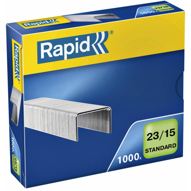 Nieten Rapid 23/15 gegalvaniseerd standaard 1000 stuks