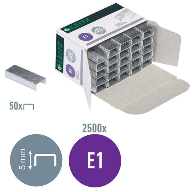 Nieten Leitz E1 verzinkt 2500 stuks