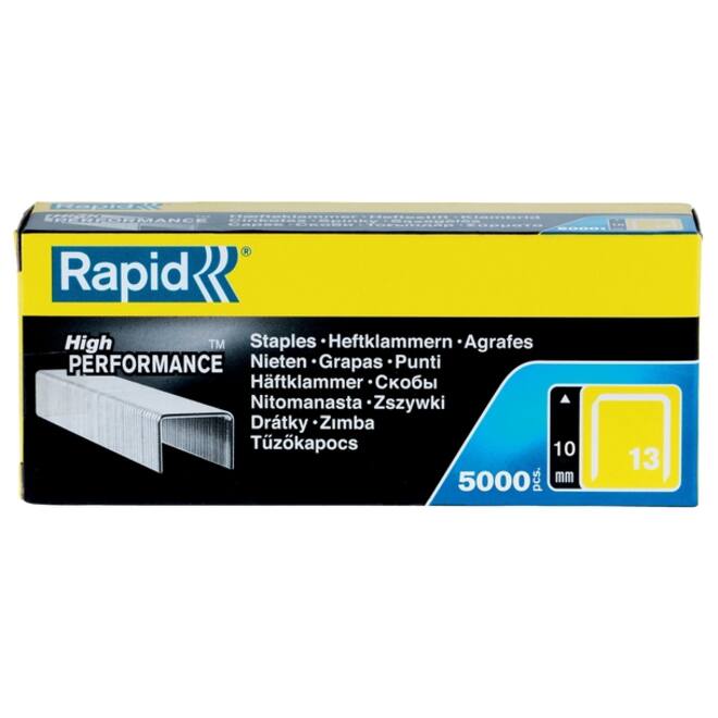 Nieten Rapid 13/10 gegalvaniseerd strong 5000 stuks
