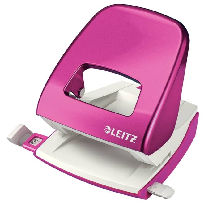 Perforator Leitz WOW 5008 NeXXt metaal 30 vel roze