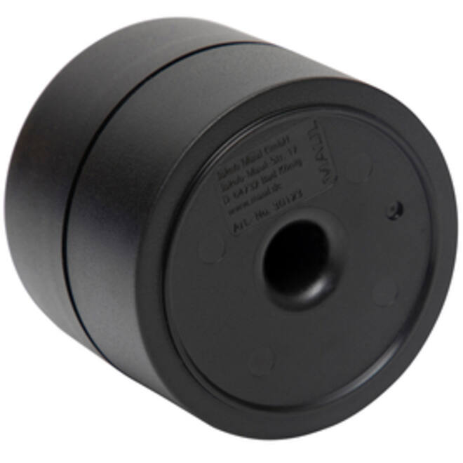Papercliphouder MAUL Pro Ø73mmx60mm zwart