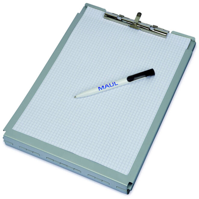 Klembordkoffer MAUL Case A4 topopening aluminium