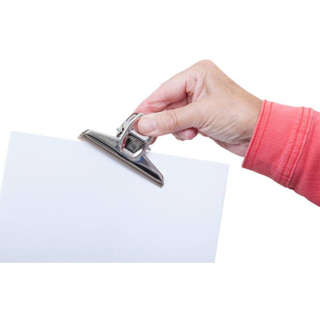 Papierklem MAUL Pro 95mm capaciteit 25mm zilver