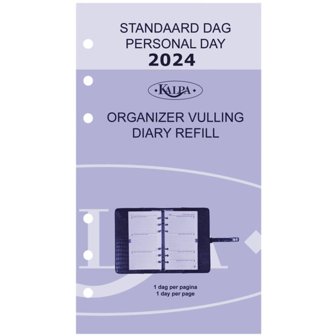 Agendavulling 2026 Kalpa Personal 1dag/1pagina