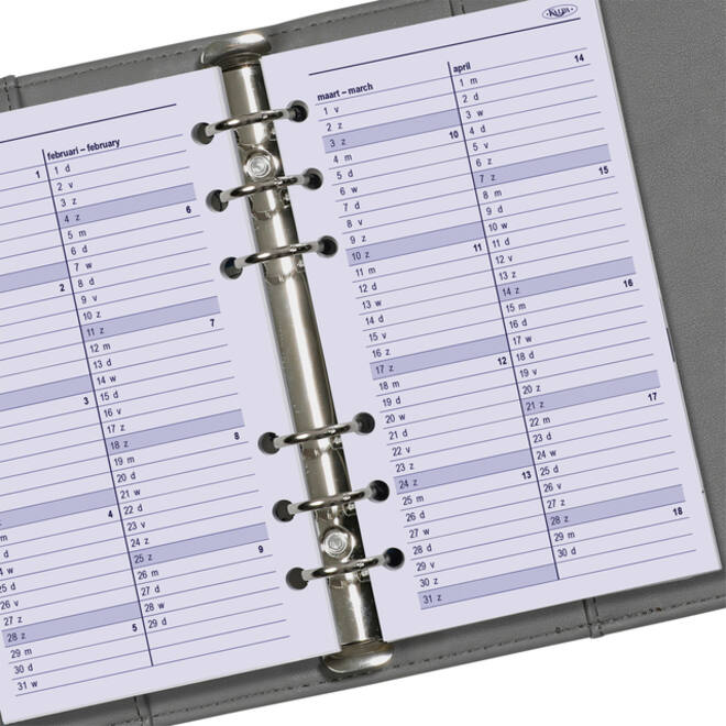 Agendavulling 2026 Kalpa Personal 1dag/1pagina