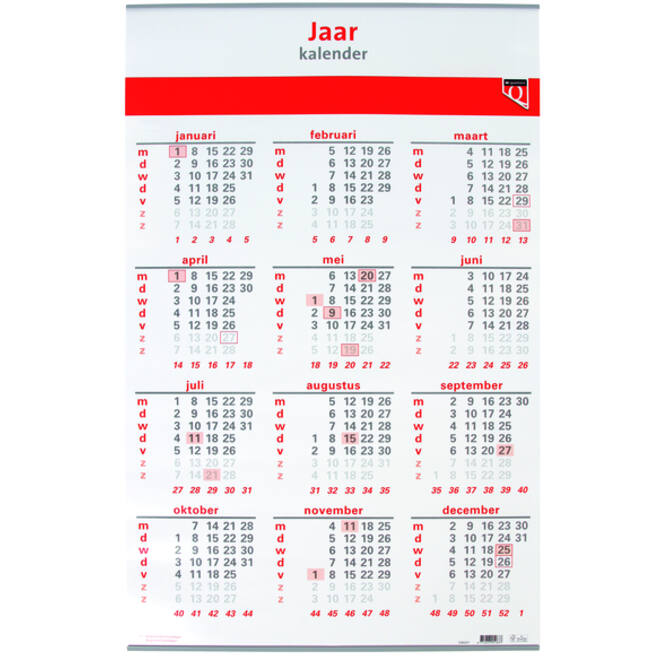 Jaarkalender 2026 Quantore