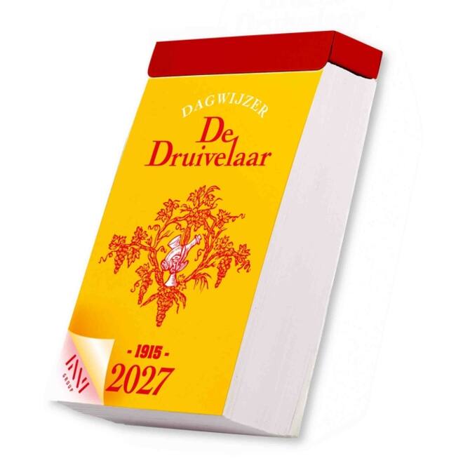 Dagscheurkalender 2027 de Druivelaar