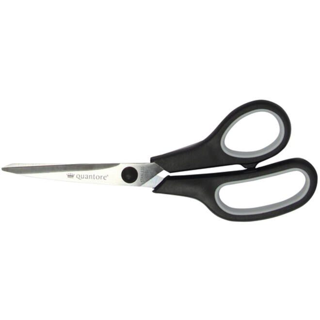 Schaar Quantore 190mm soft grip zwart