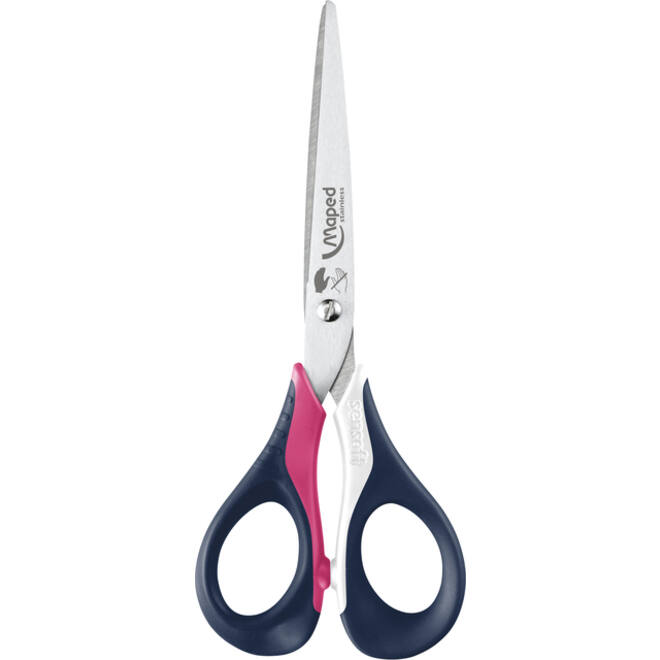 Schaar Maped Sensoft 16cm links assorti