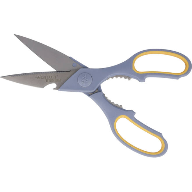 Kantoorschaar Westcott 210mm met softgrip titanium